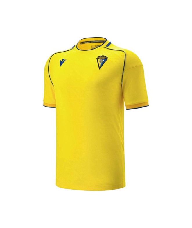 Camiseta de Futebol Macron Cádiz CF. 25/26 Casa