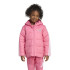 Cazadora adidas Lk Ess 3Bandas Infantil Rosa / Branco