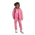 Cazadora adidas Lk Ess 3Bandas Infantil Rosa / Branco