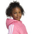 Cazadora adidas Lk Ess 3Bandas Infantil Rosa / Branco