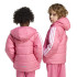 Cazadora adidas Lk Ess 3Bandas Infantil Rosa / Branco
