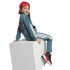Chándal adidas Lk Mrvl Sm Ts Infantil Azul