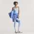Camiseta Tirantes de Fitness adidas Hyg Rib Tank Mulher Azul