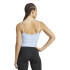 Camiseta Tirantes de Fitness adidas Hyg Rib Tank Mulher Azul
