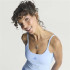 Camiseta Tirantes de Fitness adidas Hyg Rib Tank Mulher Azul