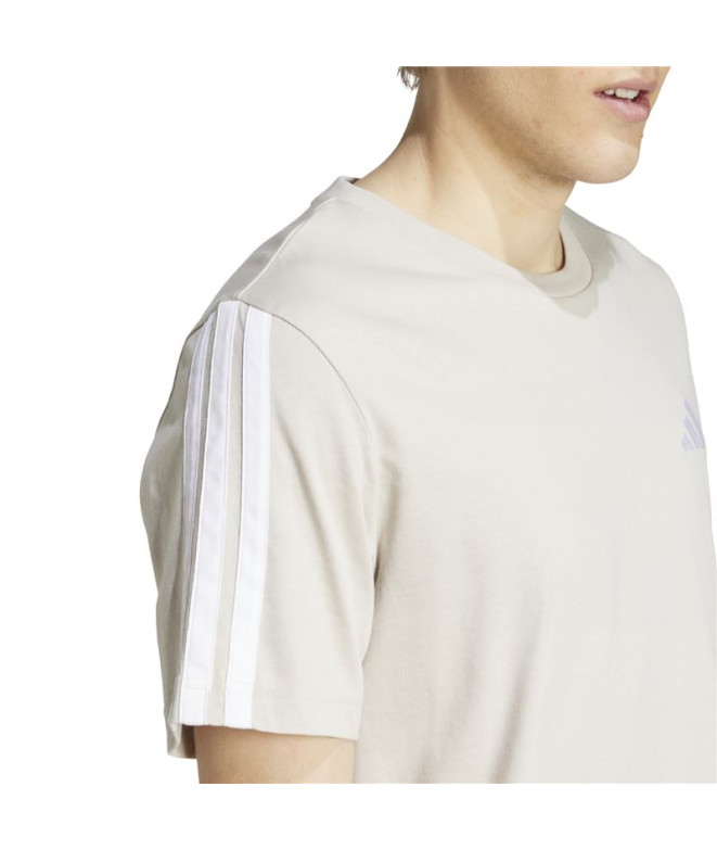 Camiseta adidas 3S Sj Hombre Gris