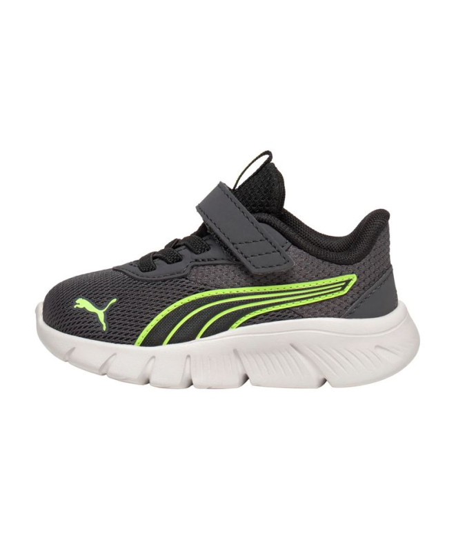 Sapatilhas Puma Flexfocus Modern Ac+ Cinza Escuro Amarelo Infantil