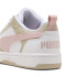 Chaussures Puma Rebound V6 Lo Blanc-Mauv Bébés