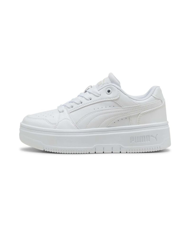 Chaussures Puma Rebound Femme Blanc-Vapeur Gr Fille