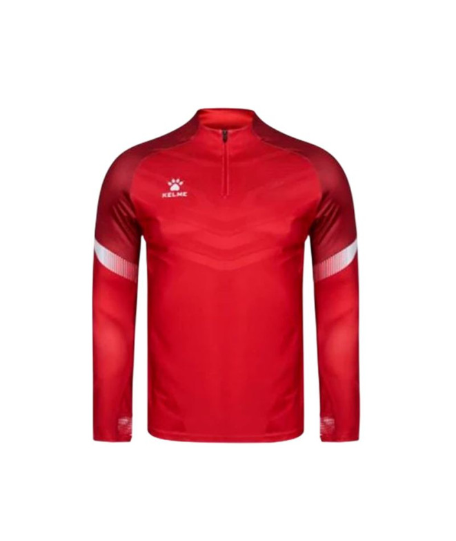 Chaqueta de Fútbol Kelme 1/2 Zip Training Jacket Infantil Rojo