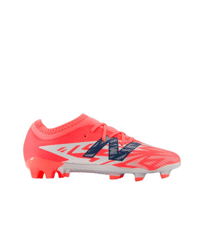 Botas de Fútbol New Balance Furon Team Jnr Fg V8 Energy Red Niño