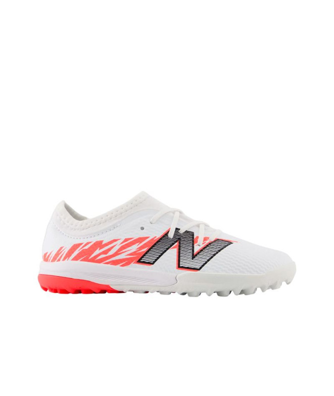 Botas De Fútbol New Balance Furon Team Jnr Tf V8 Infantil Blanco