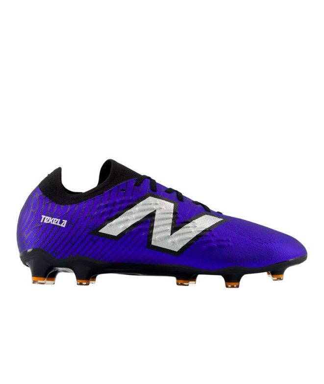 Botas De Fútbol New Balance Tekela Magia Low Laced Fg V4+ Infinity Azul