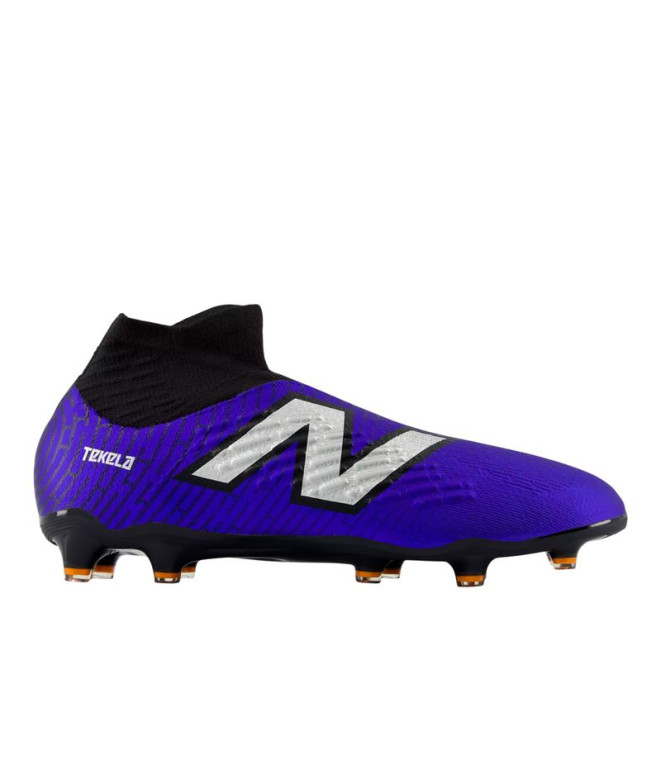 Botas De Futebol New Balance Tekela Magia Fg V4+ Infinity Azul