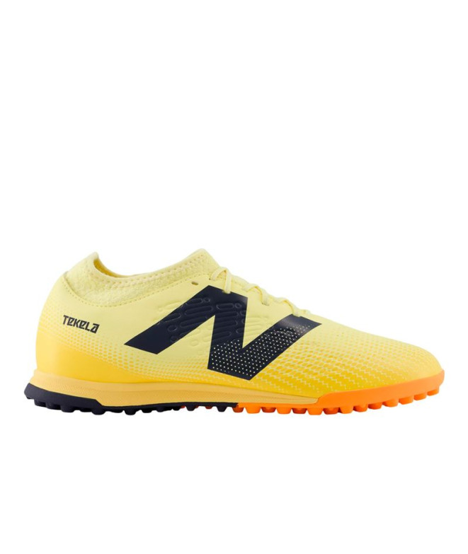 Bottes de football New Balance Tekela Magique Tf V4+ Parchment