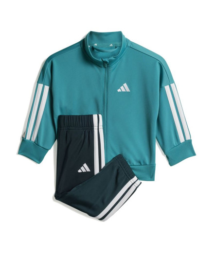 Fato de treino adidas 3 Bandas Tr 205 Bebês Azul/Branco
