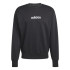 Sudadera adidas Linear Fleece Hombre Negro/Blanco