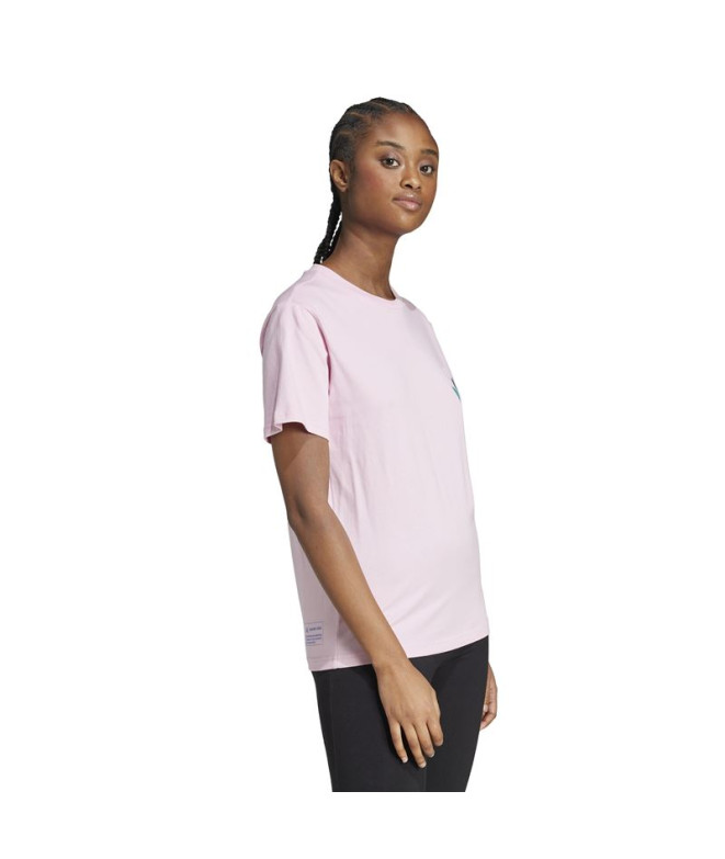 T-shirt adidas Tiro Femme Rose
