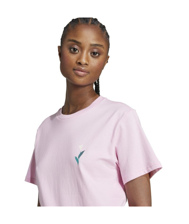 T-shirt adidas Tiro Femme Rose