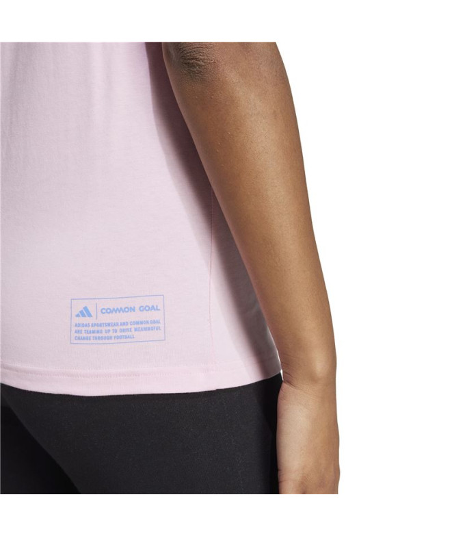 T-shirt adidas Tiro Femme Rose