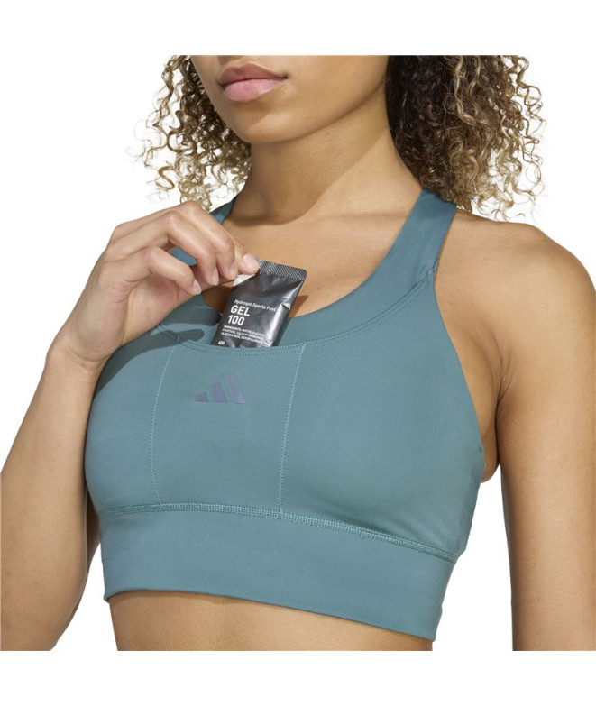 Sutiã esportivo de Fitness adidas Run Pkt Ms...