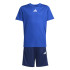 Conjunto de Fitness adidas Tr-Es 3Bandas Set Infantil Azul/Blanco
