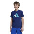 T-shirt adidas Big Logo 160 Enfant Bleu Foncé
