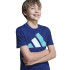 T-shirt adidas Big Logo 160 Enfant Bleu Foncé
