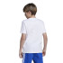 T-shirt adidas Big Logo 160 Enfant Blanc/Bleu