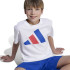 T-shirt adidas Big Logo 160 Enfant Blanc/Bleu