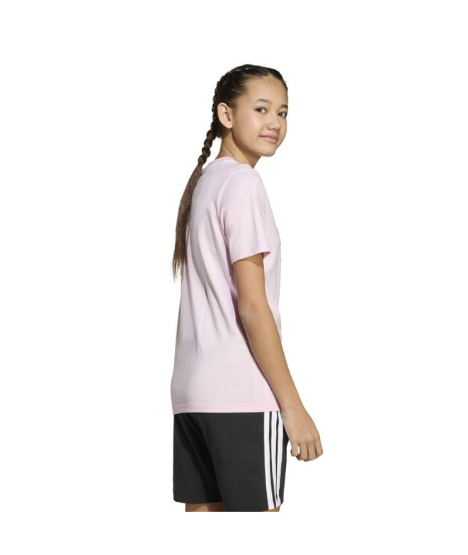 T-shirt adidas Sports Enfant Rose