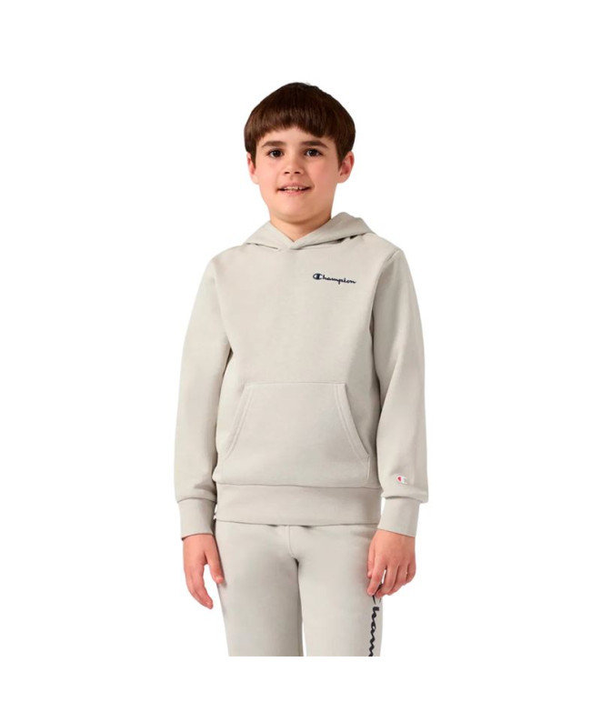 Sudadera Champion Icons Contrast Niño Beige