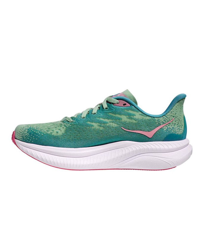 Chaussures de Running Hoka Mach 6 Femme Vert