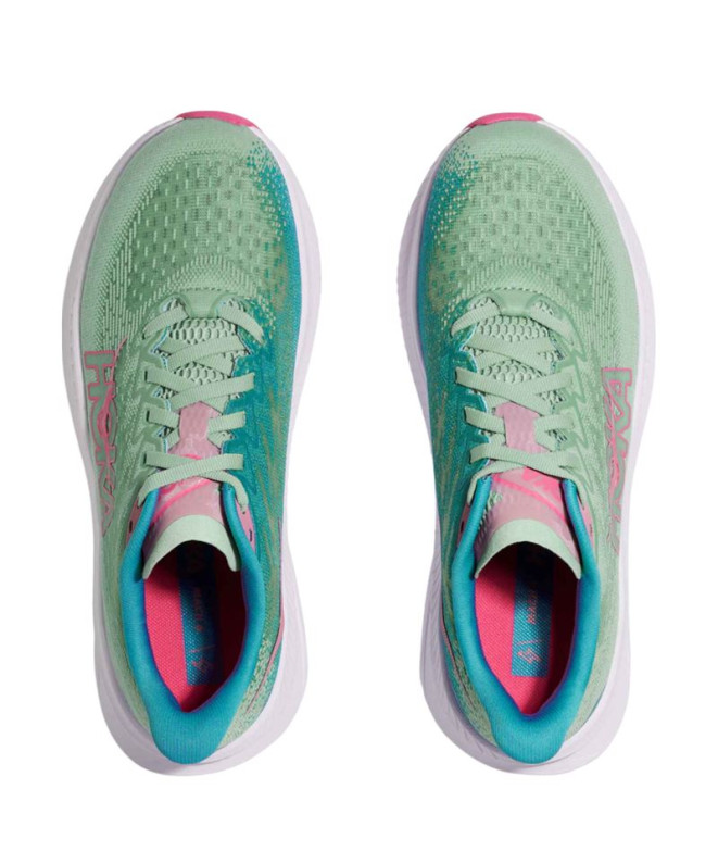 Sapatilhas de Running Hoka Mach 6 Mulher Verde
