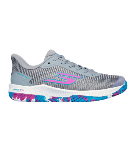 Sapatilhas Skechers Viper Court Pro 2.0 Mulher Cinza