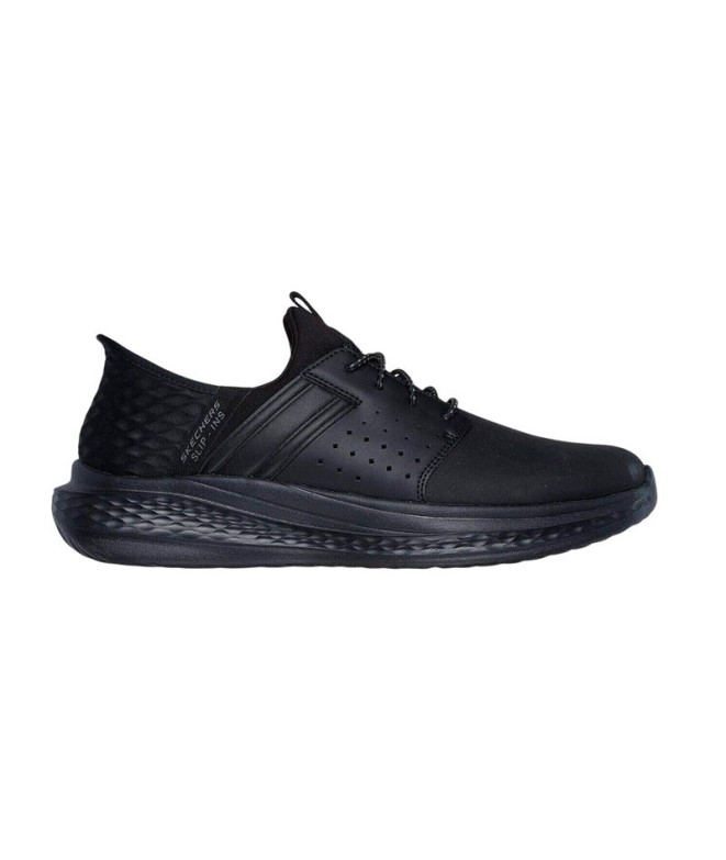 Zapatillas Skechers Slade - Zachary Hombre Negro