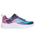 Sapatilhas Skechers Microspec Advance - Oasis Poi Azul/Rosa