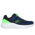 Sapatilhas Skechers Bounder-Tech - Ultravoid Menino Azul Marinho