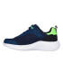 Sapatilhas Skechers Bounder-Tech - Ultravoid Menino Azul Marinho