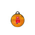 Bolsa de deporte The north Face Base Camp Naranja/Azul