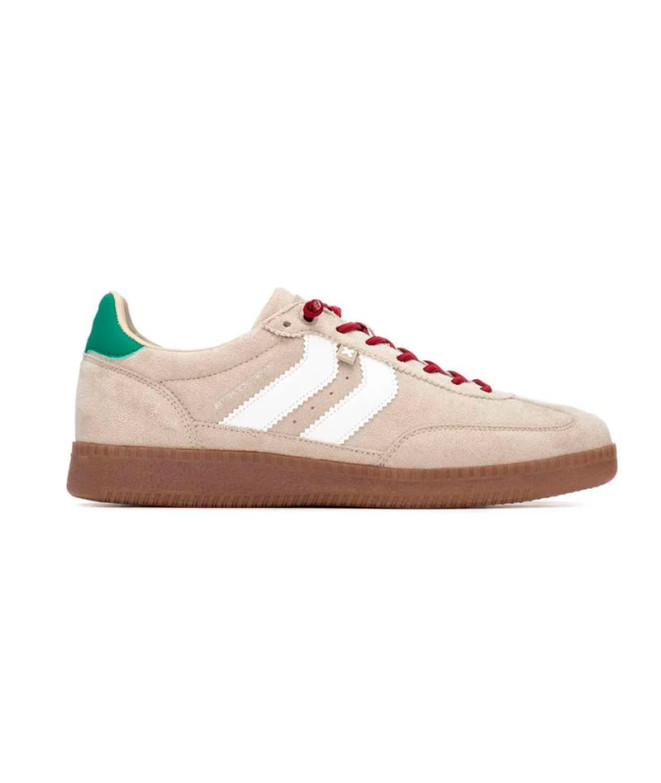 Zapatillas XTI Hombre Antelina Beige