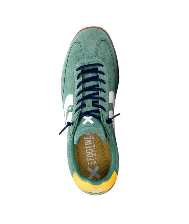 Zapatillas XTI Hombre Antelina Verde