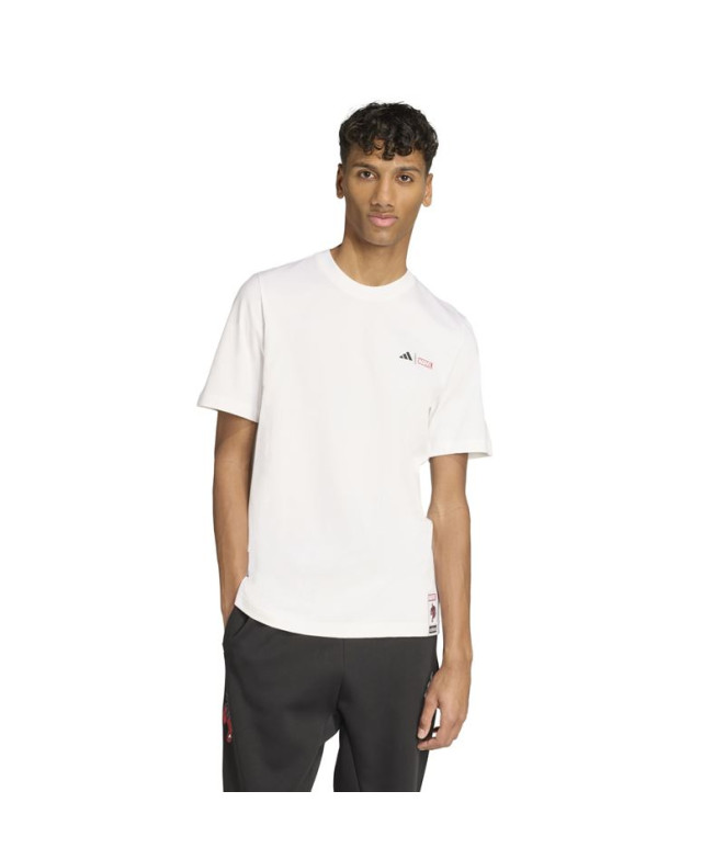 Camiseta adidas Spiderman T-S Hombre Blanco