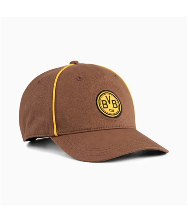 Casquette de Football Puma Borrusia Dortmund King Cap Haute Coffee Matte Enfant