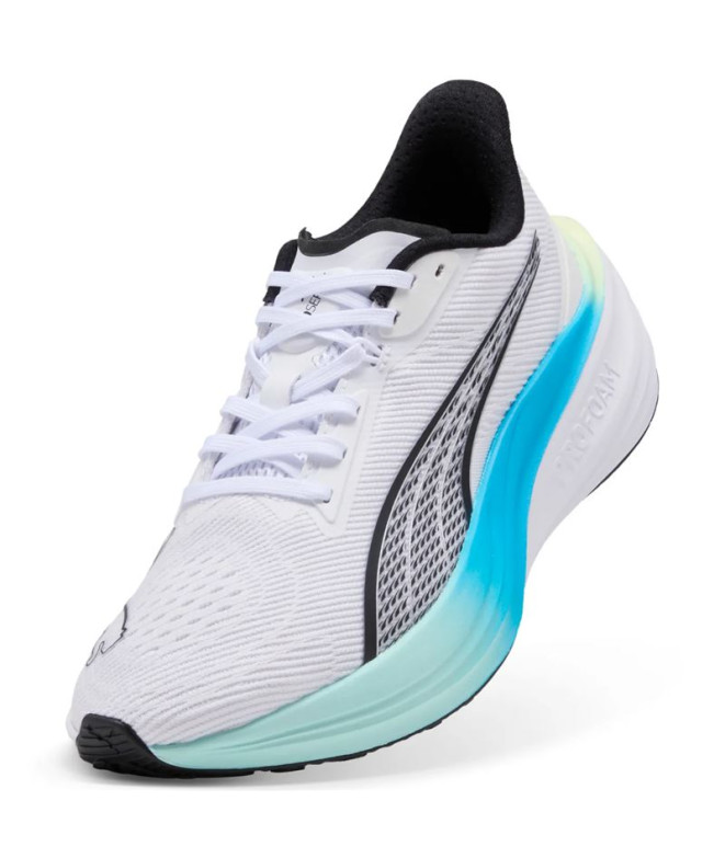 Chaussures de Running Puma Darter Pro Blanc/Noir