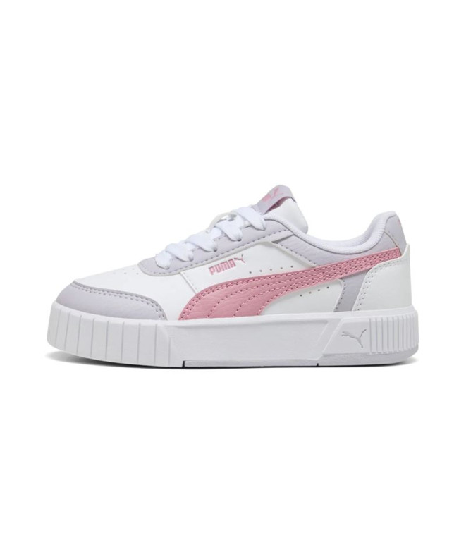 Zapatillas Puma Carina Mia Ps Niña Blanco/Rosa