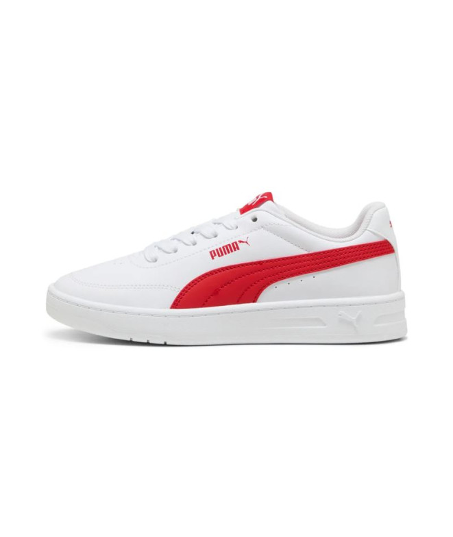 Sapatilhas Puma Court Classic Clean Branco Bebês