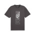 T-shirt Puma Maximal Metallic Relalxed Homme Gris Pâle