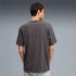 T-shirt Puma Maximal Metallic Relalxed Homme Gris Pâle