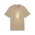 T-shirt Puma Maximal Metallic Relaxed Homme Ice Coffee
